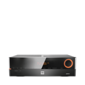 AVR 101 - Black - 375-watt, 5.1-channel, networked audio/video receiver - Front